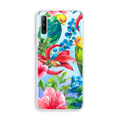 Papegaaien: Huawei P Smart Pro Transparant Hoesje
