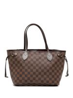 Louis Vuitton Pre-Owned sac cabas Damier Ebène Neverfull PM (2011) - Marron - thumbnail