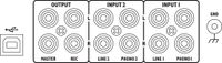 IMG Stage Line MPX-20USB 3 kanalen 20 - 20000 Hz Zwart - thumbnail