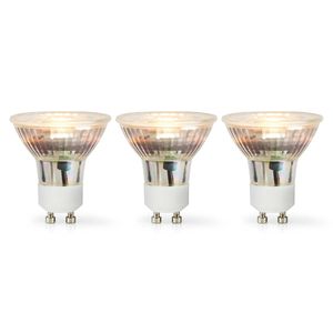 Nedis LED-Lamp GU10 | 4.5 W | 345 lm | 2700 K | 3 stuks | 1 stuks - LBGU10P163P3 - LBGU10P163P3