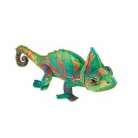 Wild Republic Kameleon knuffel - 55 cm - Pluche - reptielen - knuffeldieren - hagedissen