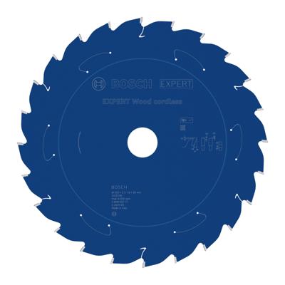 Bosch Accessoires EXPERT Wood cordless Cirkelzaagblad | 250 x 2,1/1,6 x 30 mm | T24 - 2608902171