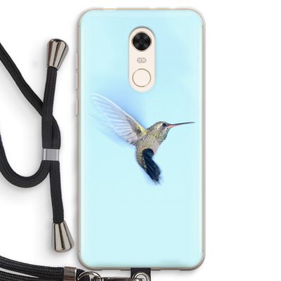 Kolibri: Xiaomi Redmi 5 Transparant Hoesje met koord