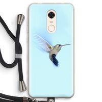 Kolibri: Xiaomi Redmi 5 Transparant Hoesje met koord