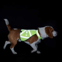 Hunter 42230 veiligheidshesje voor honden M Polyester Geel - thumbnail