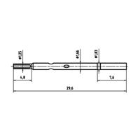 PTR Hartmann H 1025 L Huls voor precisiemeetpennen serie 1025