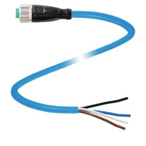 Pepperl+Fuchs 240769-100001 Sensor/actuator connector, geassembleerd Aantal polen (sensoren): 4 50 m 1 stuk(s)