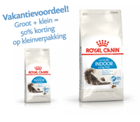 Royal Canin Indoor Long Hair kattenvoer 10kg + 4kg vakantiebundel