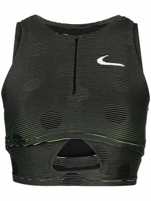 Nike X Off-White haut de sport à pois - Noir