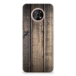 Nokia G50 Bumper Hoesje Steigerhout