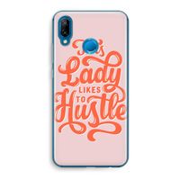 Hustle Lady: Huawei P20 Lite Transparant Hoesje Hustle Lady: Huawei P20 Lite Transparant Hoesje
