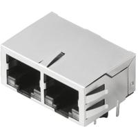 Weidmüller RJ45G1 R12D 3.3EYG/YG RL 2036510000 Bus, inbouw horizontaal Aantal polen 8 Zilver, Zwart 180 stuk(s) - thumbnail