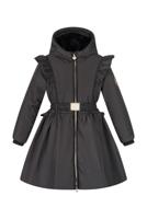 Le Chic winter winterjas meisjes - zwart - Beth - riem