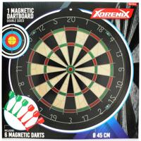 Toi-Toys Dartbord magnetisch 45 cm met 6 magneet pijltjes