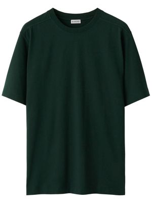 Burberry t-shirt en coton à encolure ronde - Vert