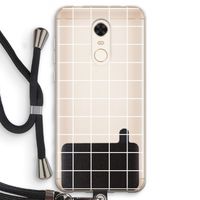 Rooster 2: Xiaomi Redmi 5 Transparant Hoesje met koord