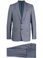 Paul Smith costume en laine à simple boutonnage - Gris