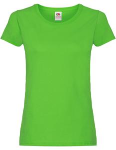 Fruit Of The Loom F111 Ladies´ Original T - Lime - XXL