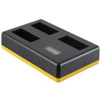 Triple Lader Canon LP-E8 - Laadt 3 accu's, ook tegelijkertijd