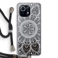Roses Are Red: Xiaomi Mi 11 Transparant Hoesje met koord
