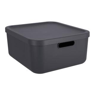 Rotho Decoratie opbergbox albula light 20 l antraciet