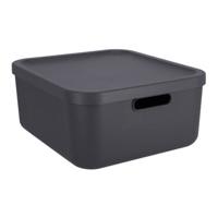 Rotho Decoratie opbergbox albula light 20 l antraciet