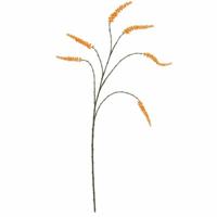 Daan Kromhout Kunsttak bessen oranje 115 cm | 12 stuks