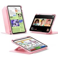 iPad 10th Generation Flip Magnetic Case with Pencil Holder - Pink