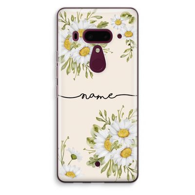 Daisies: HTC U12+ Transparant Hoesje