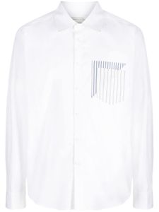 Feng Chen Wang t-shirt en coton à logo imprimé - Blanc