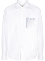 Feng Chen Wang t-shirt en coton à logo imprimé - Blanc - thumbnail