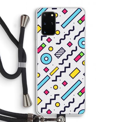 8-bit N°8: Samsung Galaxy S20 Plus Transparant Hoesje met koord