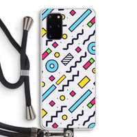 8-bit N°8: Samsung Galaxy S20 Plus Transparant Hoesje met koord