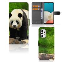 Samsung Galaxy A53 | Telefoonhoesje | Met pasjeshouder | Panda