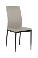 Bendt Eetkamerstoel 'Nuna' PU, kleur Taupe Bendt Eetkamerstoel 'Nuna' PU, kleur Taupe