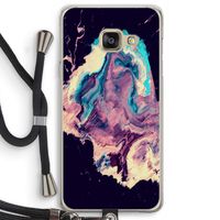 Cosmic Silence: Samsung Galaxy A3 (2016) Transparant Hoesje met koord