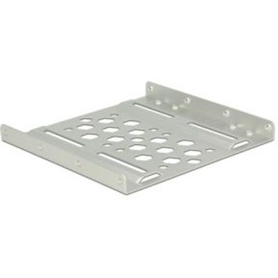 Delock 21289 Aluminium inbouwframe 2,5 tot 3,5 zilver
