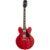 Epiphone Marty Schwartz ES-335 Sixties Cherry semi-akoestische gitaar met hard case