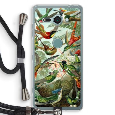 Haeckel Trochilidae: Sony Xperia XZ2 Compact Transparant Hoesje met koord