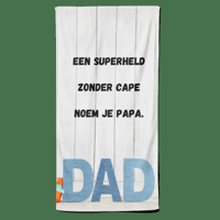 Vaderdag Handdoek - Superheld - Pillow Buddies