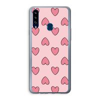 Ondersteboven verliefd: Samsung Galaxy A20s Transparant Hoesje