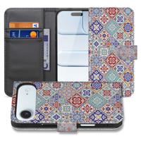 Tiles Color Hoesje Voor iPhone Air | Bookcase | Portemonnee hoesje