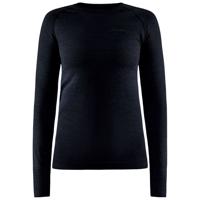 Craft Core Dry Active Comfort LS Thermoshirt Dames Zwart L Craft Core Dry Active Comfort LS Thermoshirt Dames Zwart L
