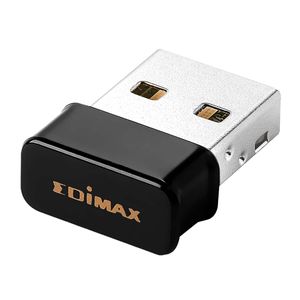 Edimax 2-in-1 N150 Wi-Fi & Bluetooth 4.0 Nano USB Adapter 2.4 GHz Zwart | 1 stuks - EW-7611ULB - EW-7611ULB