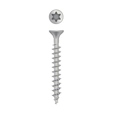 Dynaplus kozijnschroef [1000x] - AR-SILVER - platkop - TX-10 - 3.0x25mm