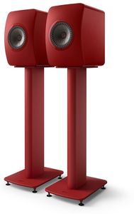 KEF Combi Deal LS50 Wireless II + Performance stands S2 - Rood