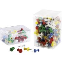 magnetoplan Punaise Geel, Wit, Blauw, Rood, Groen 200 stuk(s)