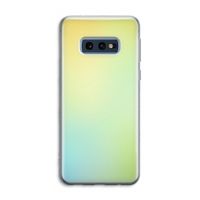 Minty mist pastel: Samsung Galaxy S10e Transparant Hoesje
