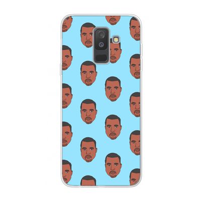 Kanye Call Me?: Samsung Galaxy A6 Plus (2018) Transparant Hoesje