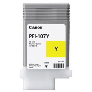 Canon PFI-107Y inktcartridge 1 stuk(s) Origineel Geel